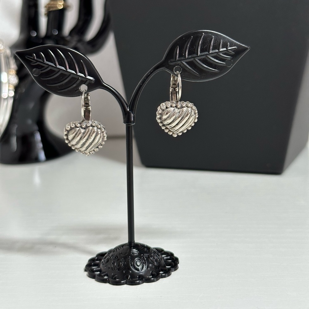 Dangle Heart Earrings